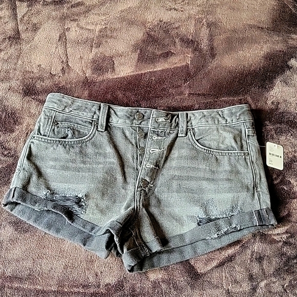 NWT Sz30 FP black shorts - Picture 1 of 3